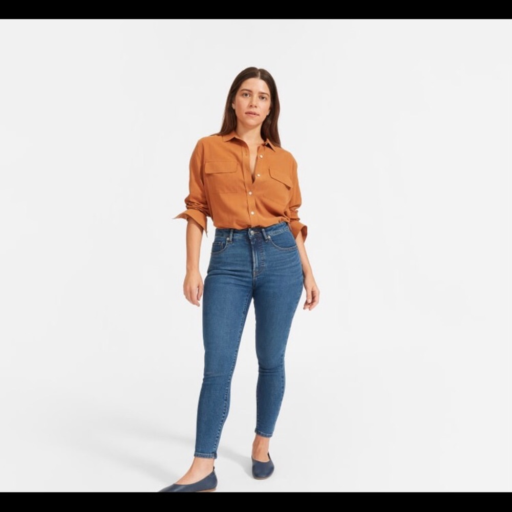 Everlane Curvy High Rise Skinny Jean